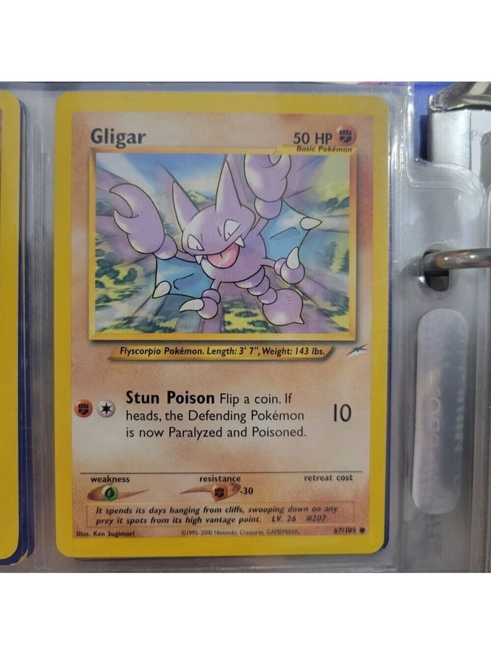 Pokemon Card Gligar